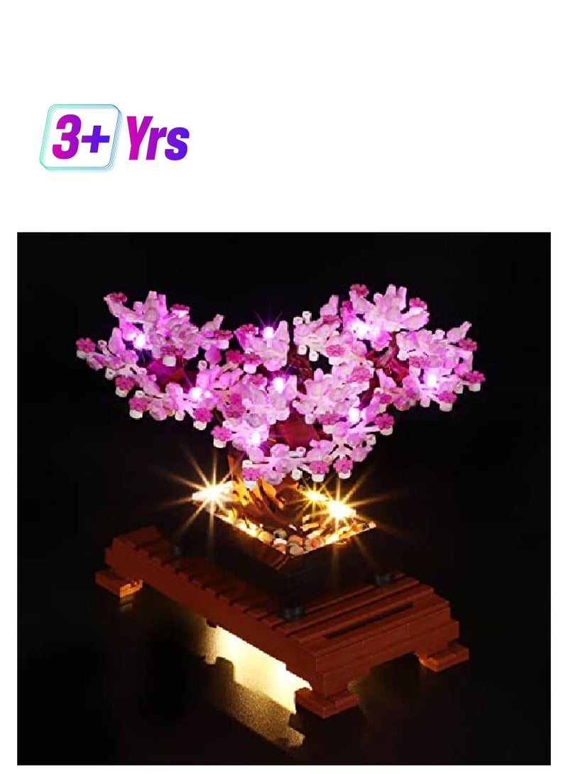 BRIKSMAX طقم إضاءة LED لشجرة بونساي متوافق مع نموذج كتل البناء Lego 10281 لا يتضمن مجموعة Lego - Image 1