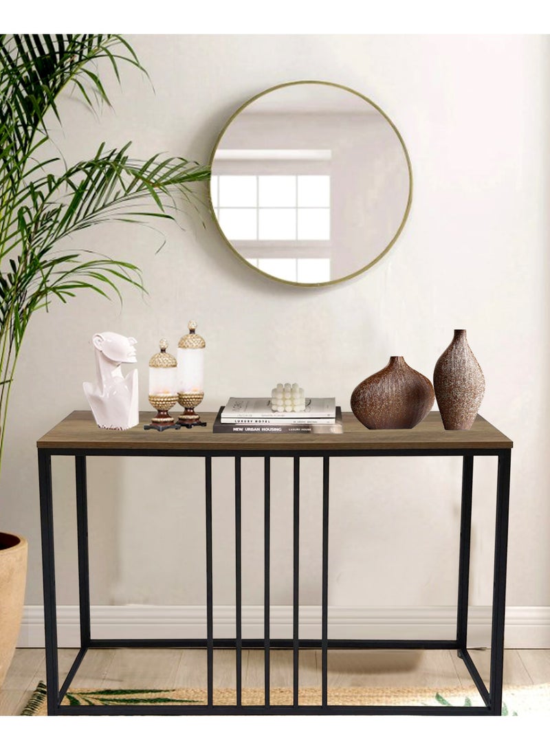 Living Rectangular Console Table Metal Frame 130*85*40 CM - Image 1