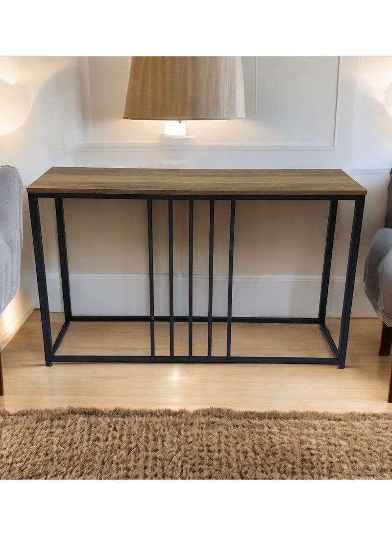 Living Rectangular Console Table Metal Frame 130*85*40 CM - Image 2