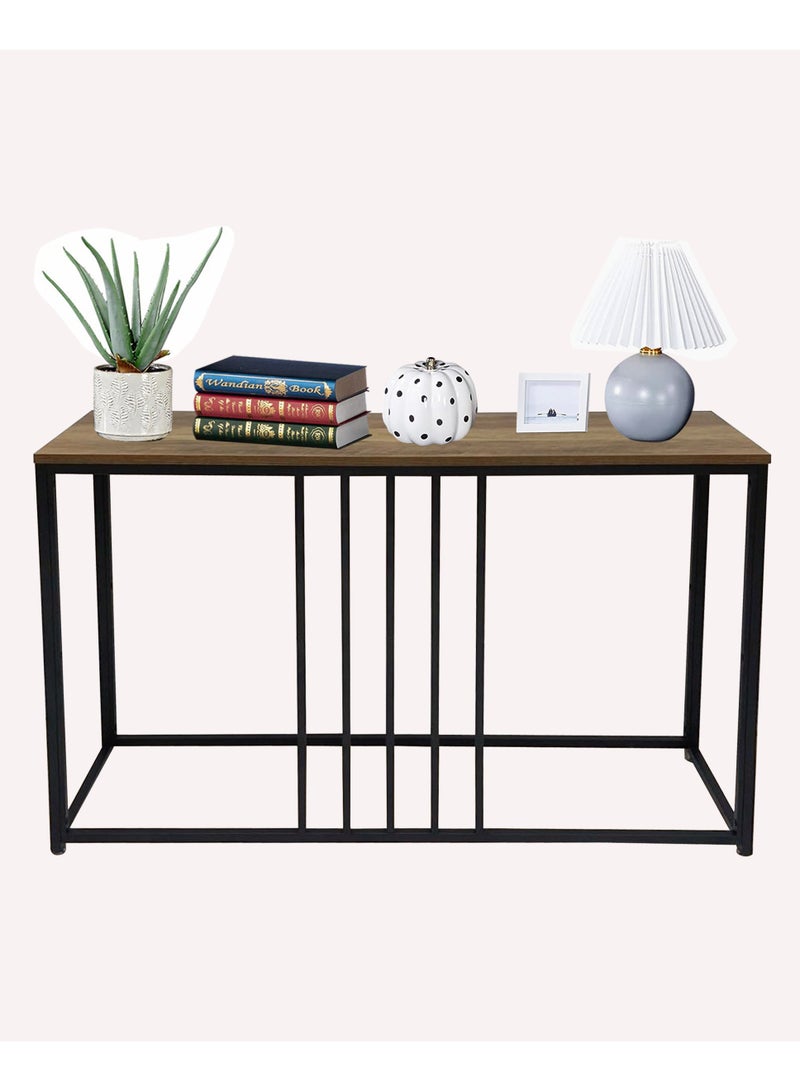 Living Rectangular Console Table Metal Frame 130*85*40 CM - Image 4