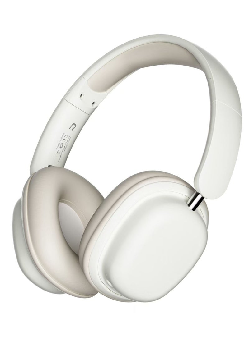 باور_لايف سماعات رأس لاسلكية SY-T1 مع ميكروفون قابل للفصل ومضاد للضوضاء، وتأثير صوتي ثلاثي الأبعاد، وجودة صوت عالية الدقة، وسماعات رأس قابلة للطي والتدوير - Image 1