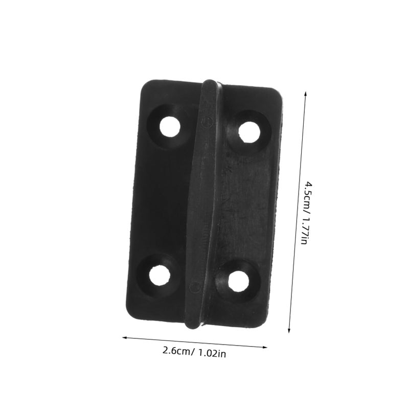 Adjustable Barn Door Stopper Floor Guide Track Sliding Door Hardware - Image 3