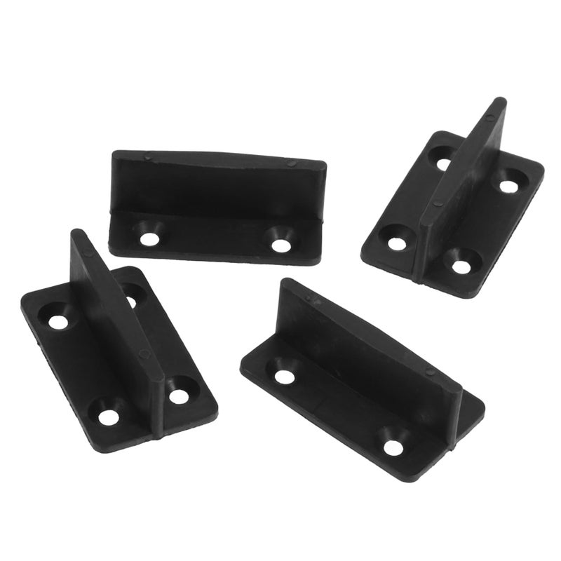 Adjustable Barn Door Stopper Floor Guide Track Sliding Door Hardware - Image 2
