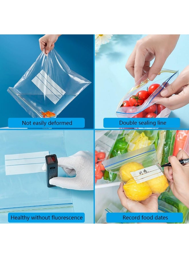 Bukela 65-Piece Reusable Food Storage Bags Set | BPA-Free Bags for Freezer, Snacks, Fruits, Vegetables, Meats | Eco-Friendly Bags in Various Sizes - Image 4