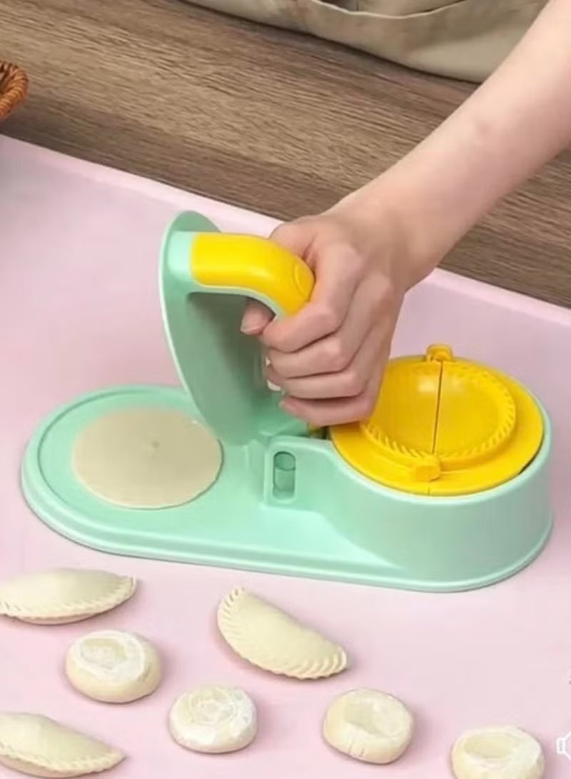 أرام 3 في 1 صانع فطائر عجين مكبس وعفن الخبز لصنع قطايف، فطاير، ساموسا، موموس وأكثر من ذلك بكثير، أداة خبز ممتازة، مريح وسريع - Image 1