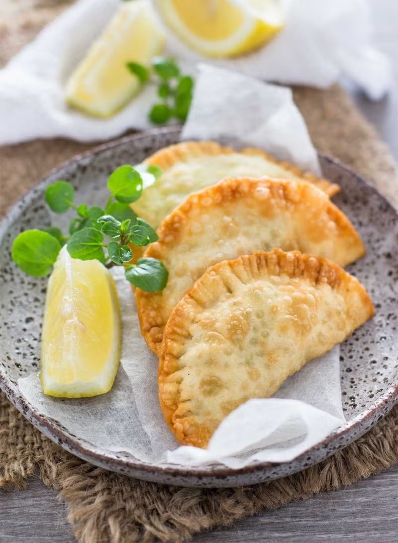 أرام 3 في 1 صانع فطائر عجين مكبس وعفن الخبز لصنع قطايف، فطاير، ساموسا، موموس وأكثر من ذلك بكثير، أداة خبز ممتازة، مريح وسريع - Image 5