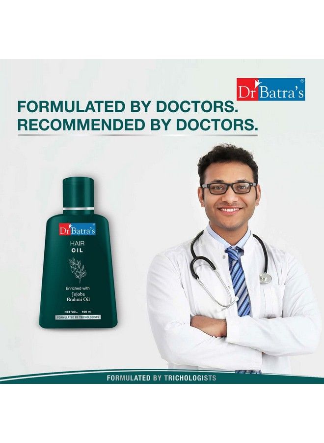 Dr Batra's زيت شعر منتج طبيعي غني بالثولسي للوقاية من تلف الشعر خالي من الكبريتات شعر أكثر صحة وكثافة خفيف ولطيف (100 مل) - Image 5
