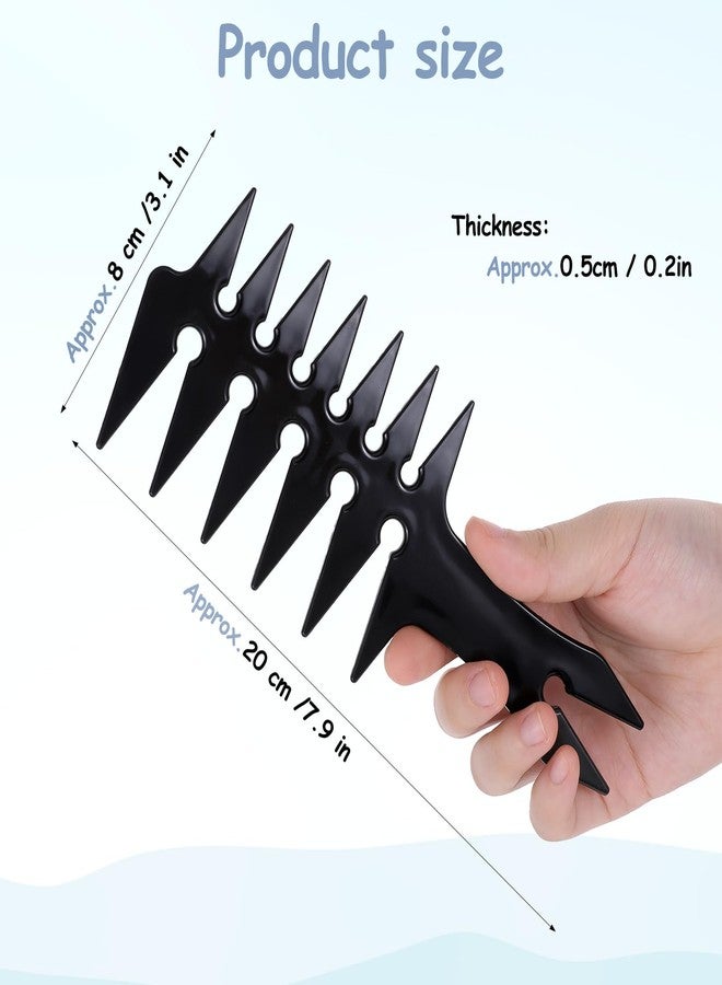 Hariendny Hair Wide Tooth Comb - Double Sided Detangling Comb for Men's Hairstyling - Image 2