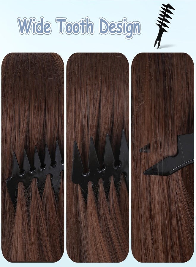 Hariendny Hair Wide Tooth Comb - Double Sided Detangling Comb for Men's Hairstyling - Image 3