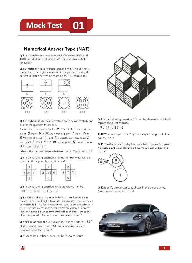 null - UCEED 2023: Undergraduate Common Entrance Exam For Design (English Edition) - 10 Full Length Mock Tests (Solved Questions) with Free Access to Online Tests - Image 1