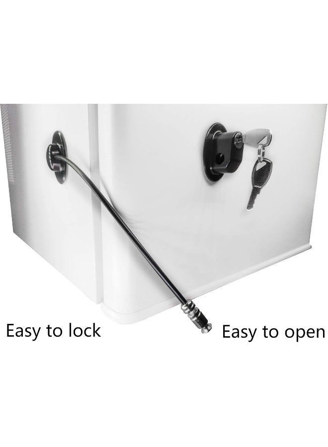 REZIPO - Refrigerator Door Lock with 2 Keys, File Drawer Lock, Freezer Door Lock and Child Safety Cabinet Lock - Image 3