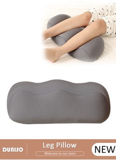 DUNISO Leg Pillow, Leg Elevation Wedge Pillow, Leg and Knee Foam Support Pillow Relieve Sciatica, Back, Knee, Joint and Pregnancy Pain  - Image 1