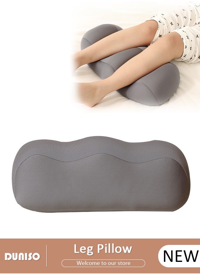 DUNISO - Leg Pillow, Leg Elevation Wedge Pillow, Leg and Knee Foam Support Pillow Relieve Sciatica, Back, Knee, Joint and Pregnancy Pain - Image 1