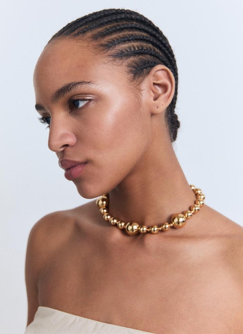 MANGO Asymmetrical strapless top - Image 4