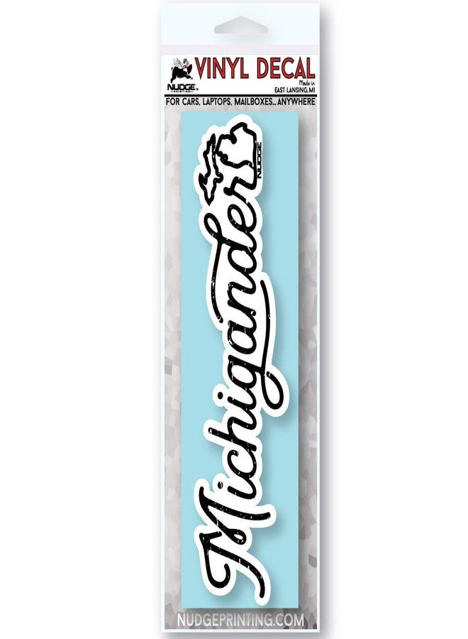 Nudge Printing Michigander Michigan Car Decal Bumper Sticker Laptop Sticker Auto Emblem - Image 5