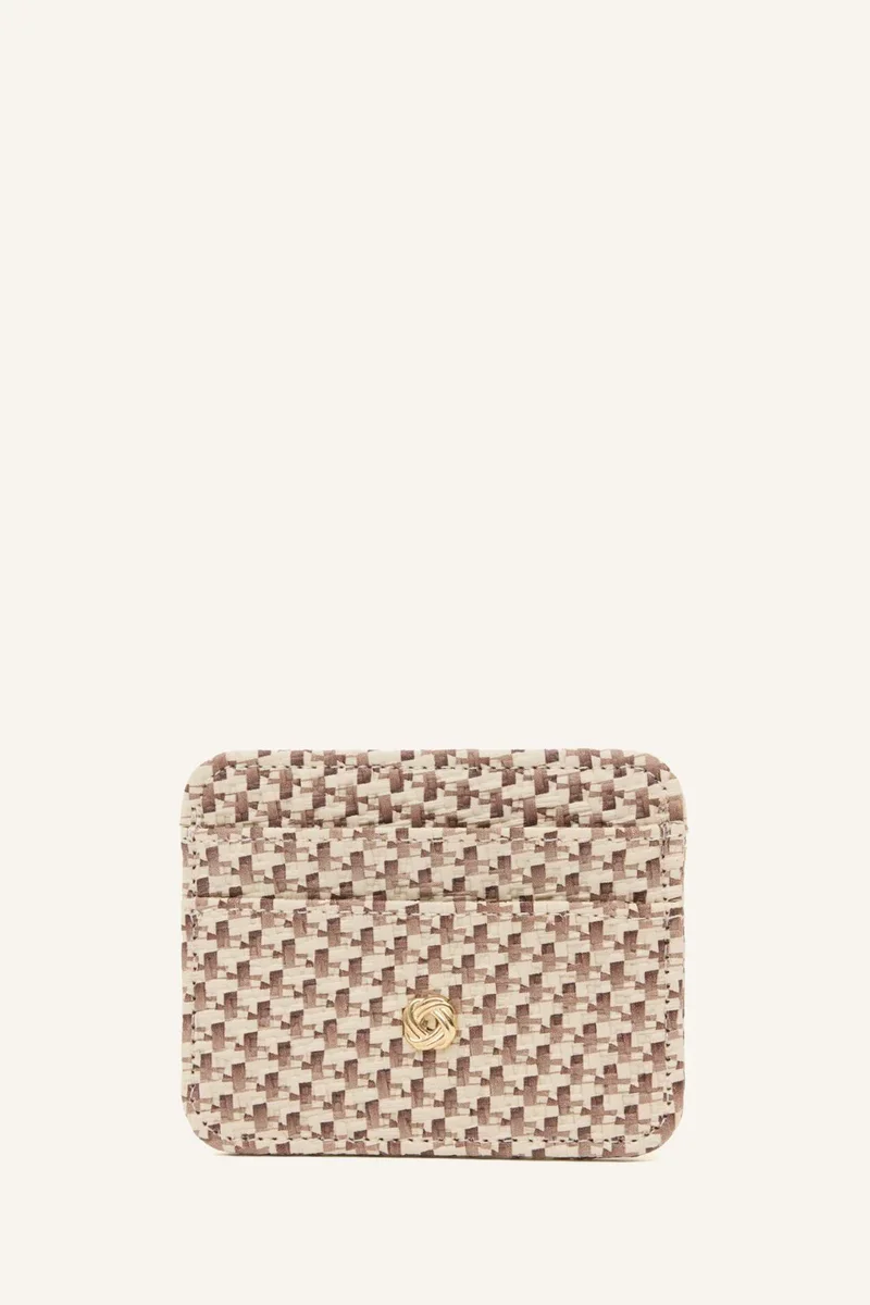 Defacto  Woman Faux Leather Business Card Wallet for Women | Best Price UAE