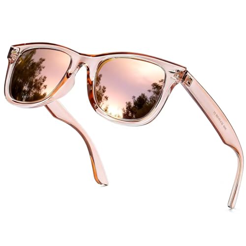 SIPHEW Polarized Sunglasses for Women & Men - UV400 Mirrored Beach Eyewear, Designer Unisex Fashion Sunglasses Medium Fit - Image 1