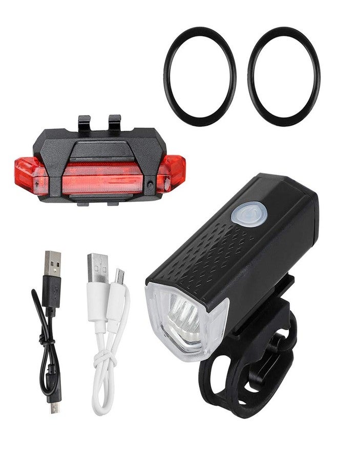 FASTPED®Bicycle LED USB Rechargeable Head Light and Tail Light (Combo) - Image 4