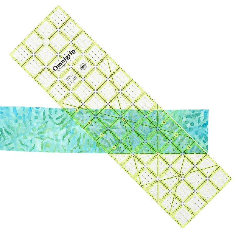 Omnigrid Omnigrip by Non-Slip Ruler, 4" x 14" - Image 2