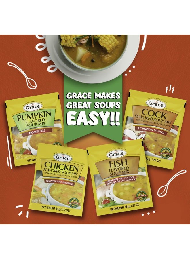 Grace Flavour Soup - 50g (Pack of 5) - Image 4