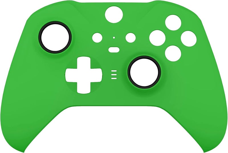 eXtremeRate غطاء لوحة أمامية بقبضة ناعمة خضراء من eXtremeRate، مجموعة استبدال الغلاف الأمامي لوحدة تحكم Xbox One Elite Series 2 موديل 1797 - تشمل حلقات الإبهام المميزة - Image 3