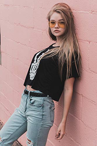 The Fresh Classic Metal Frame Light Color Lens XL Oversized Aviator Sunglasses with Gift Box (4-Glod, Brown) - Image 5