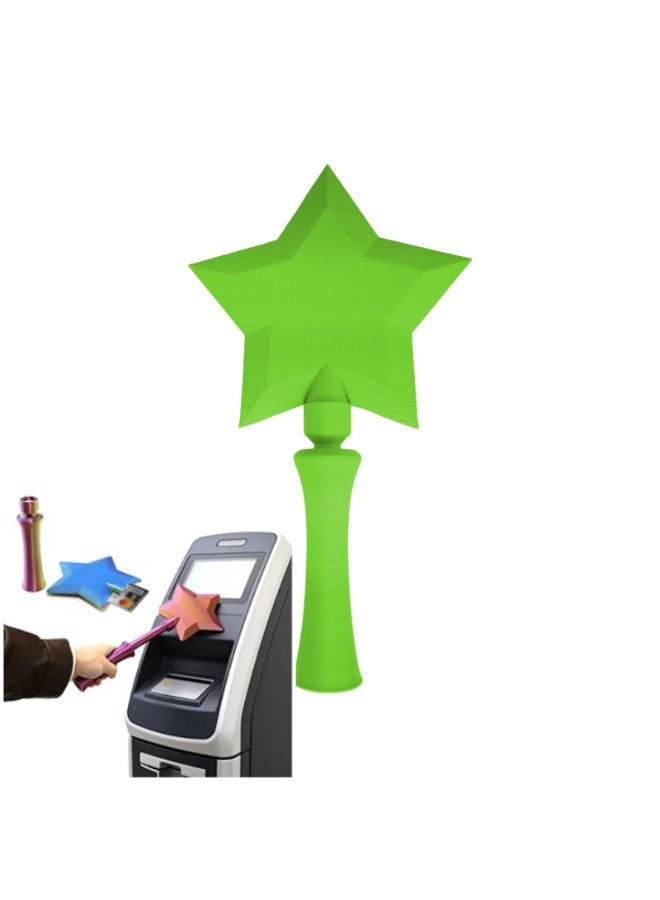 3D Printed Wand Tap To Pay, Fairy Wand Credit Card Holder, Star Contactless Payment Card Holder, Taps-to-Pays Credit Card Wands, Fun Functional Surprise for Girls Women - Image 1
