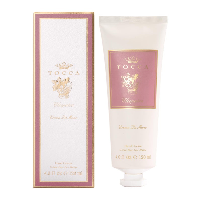 Tocca Crema de Mano, Cleopatra Hand Cream, 4 oz - Grapefruit, Jasmine, Vanilla Musk - Moisturizing, Quick Absorbing - Image 1