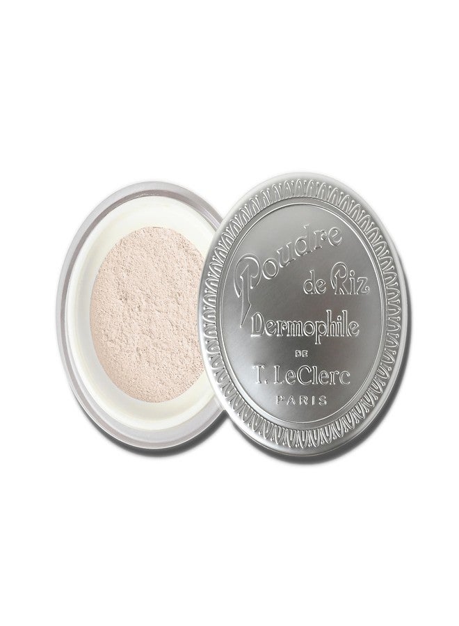 T. LeClerc New T.LeClerc - Mattifying Loose Powder 00 Universal - 20 g - Rice Powder for Face, Long Lasting, Mattifying, Matte Finish, Shine-Controlling - Made in France Vegan (CAMELIA, 20 g (Lot de 1)) - Image 2