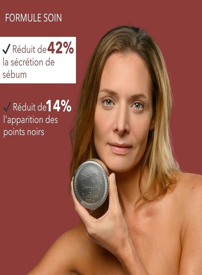 T. LeClerc New T.LeClerc - Mattifying Loose Powder 00 Universal - 20 g - Rice Powder for Face, Long Lasting, Mattifying, Matte Finish, Shine-Controlling - Made in France Vegan (CAMELIA, 20 g (Lot de 1)) - Image 5