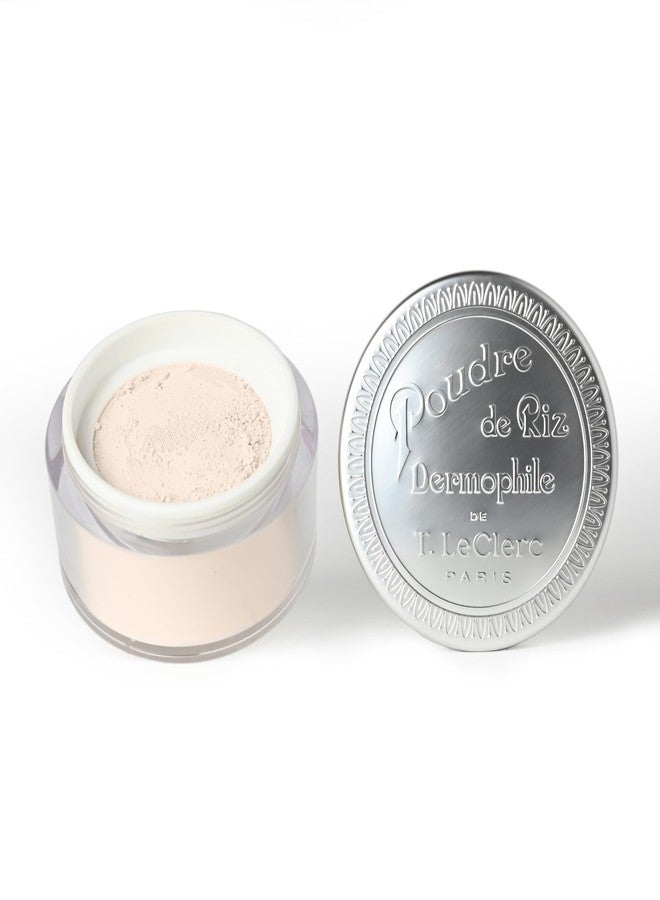 T. LeClerc New T.LeClerc - Mattifying Loose Powder 00 Universal - 20 g - Rice Powder for Face, Long Lasting, Mattifying, Matte Finish, Shine-Controlling - Made in France Vegan (CAMELIA, 20 g (Lot de 1)) - Image 1