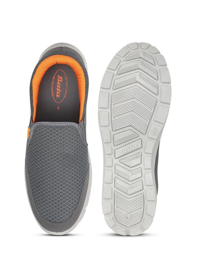 Bata Mens Trek Grey Sneaker - Image 4