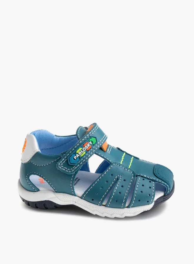 بابلوسكي Boys' Sandals with Hook and Loop Closure - 055740