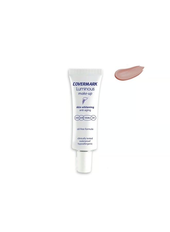 كفر مارك كريم أساس Covermark Luminous Skin Whitening Anti-Aging Foundation SPF50+ 2 30ml - Image 1