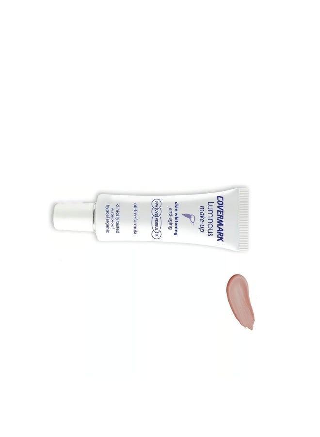 كفر مارك كريم أساس Covermark Luminous Skin Whitening Anti-Aging Foundation SPF50+ 2 30ml - Image 3