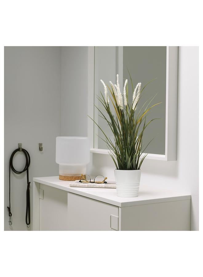 Zaboon Artificial potted plant, in/outdoor decoration/grass, 9 cm - Image 2