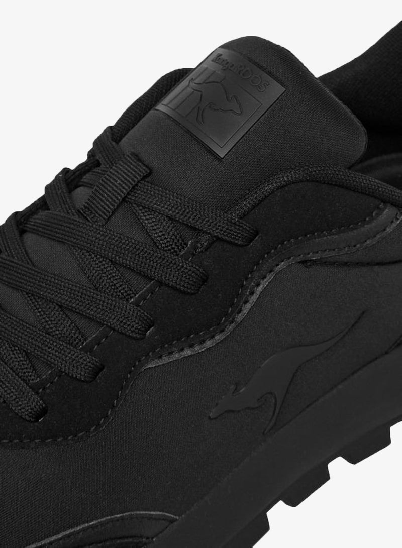 kangaROOS Men Monotone Lace-Up Sports Shoes - Image 4