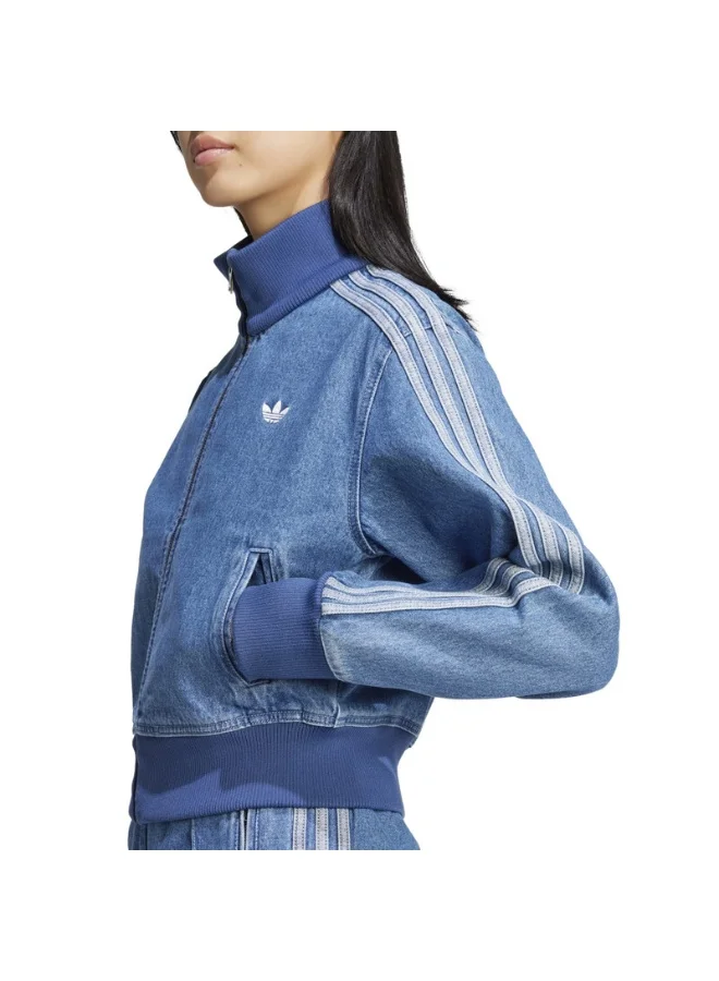 Adidas Adidas Denim Tt Blue Jacket (Denim) Jackets For Women