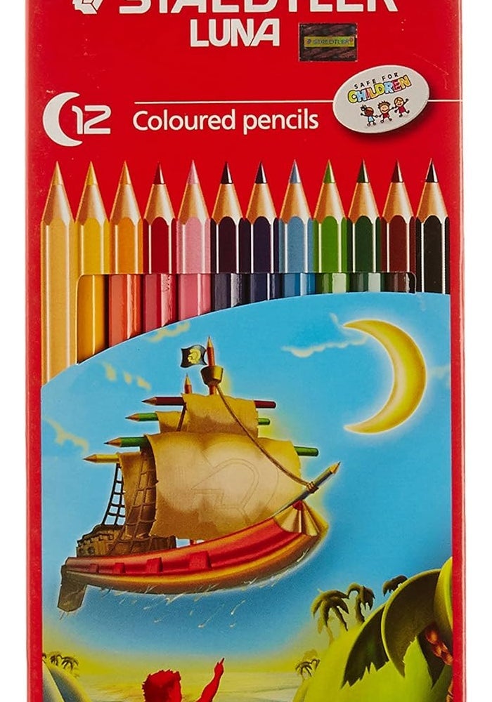 ستدلر أقلام تلوين ستيدلر لونا - ١٢ لونًا - Image 1