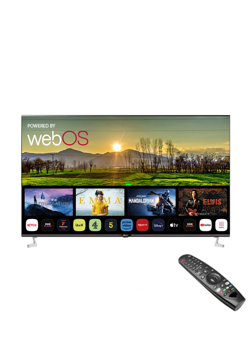 Oscar 85 Inch WEBOS 4K UHD Smart TV, Magic Remote, Built-in Wi-Fi, Bluetooth, High Color, Easy Connectivity With Smart Devices - OS85HW4KM Black - Image 3