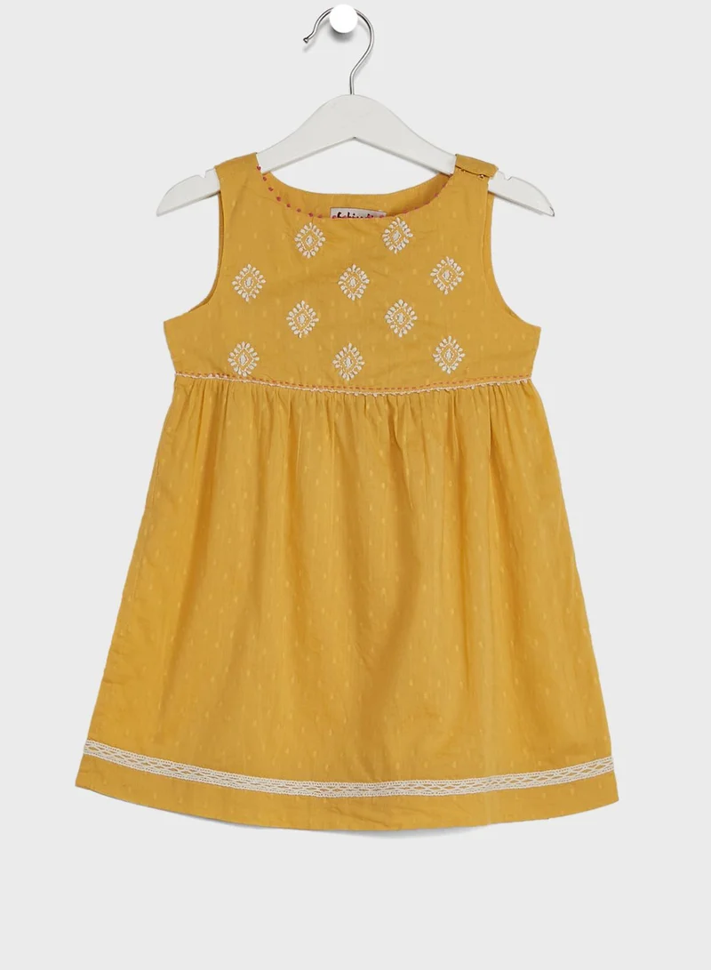 Fabindia Little Long Kurta Salwar With Dupatta