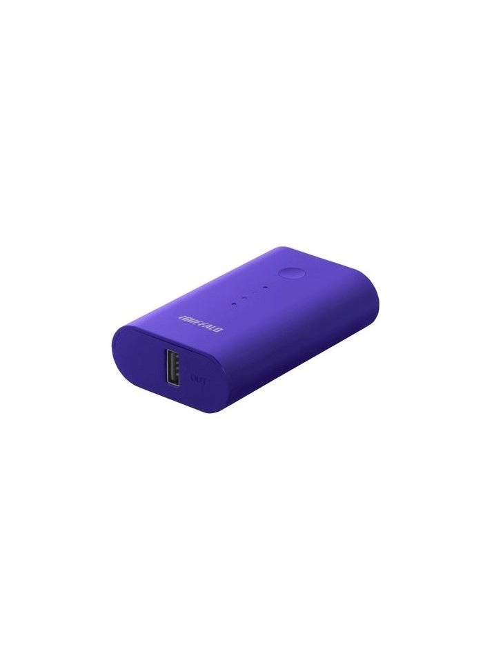 iBuffalo BSMPB09PU Power Bank for Smartphone/Tablets 5200mAh-PURPLE
