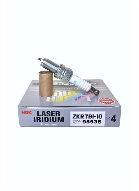 NGK 95536 ZKR7BI-10 Laser Iridium Spark Plugs