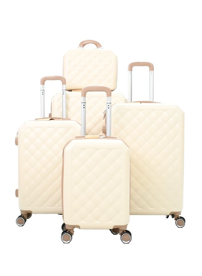 مورانو حقيبـه سفر من مورانو ب 4 قطـع و حقيبه مكياج 1 - Image 1