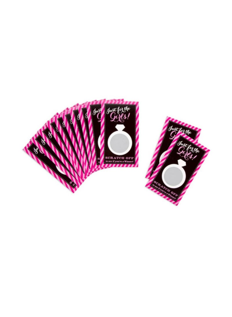 خدش بطاقات العزوبية الدائري 12 قطعة - Image 3