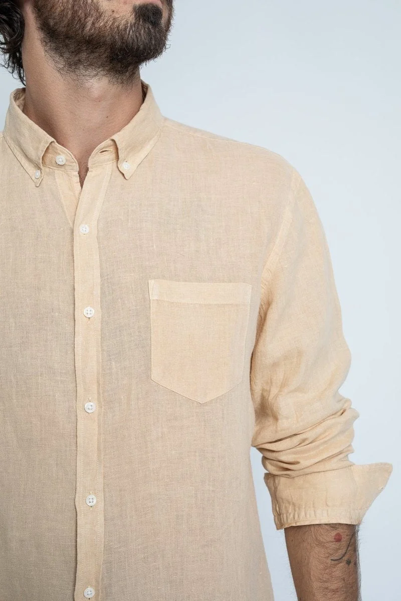 Jaqk Bali Linen Shirt - Sand