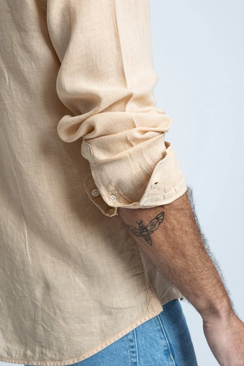 Jaqk Bali Linen Shirt - Sand