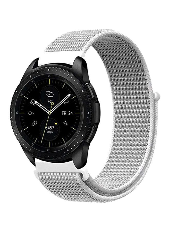 Bison Replacement Band For Samsung Gear S3 Frontier/Huawei GT2 22mm Light Grey - Image 2
