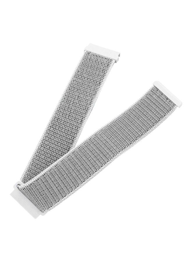 Bison Replacement Band For Samsung Gear S3 Frontier/Huawei GT2 22mm Light Grey - Image 1