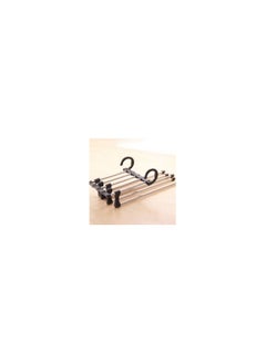 Spaceshoop Adjustable Trousers Pants Tie Shawl Rack Belt Scarf Neckties Hanger Holder Five Poles Clothes Dry Rack Organizer  - Image 2